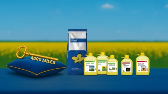 Iegādājieties BASF produktus par AGRO MILES lojalitātes punktiem!