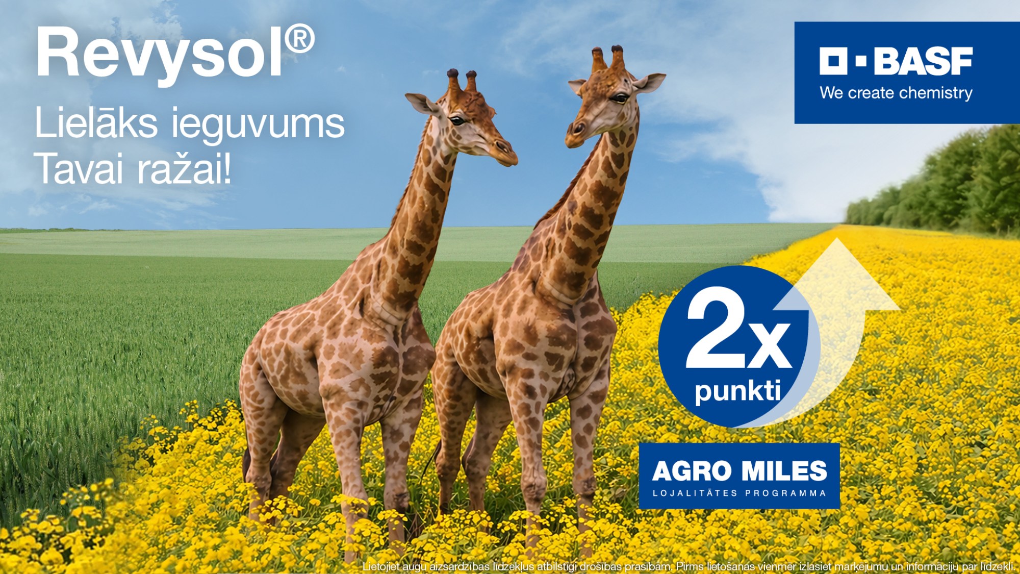 Kopā ar Revysol® lielāks ieguvums Tavai ražai!