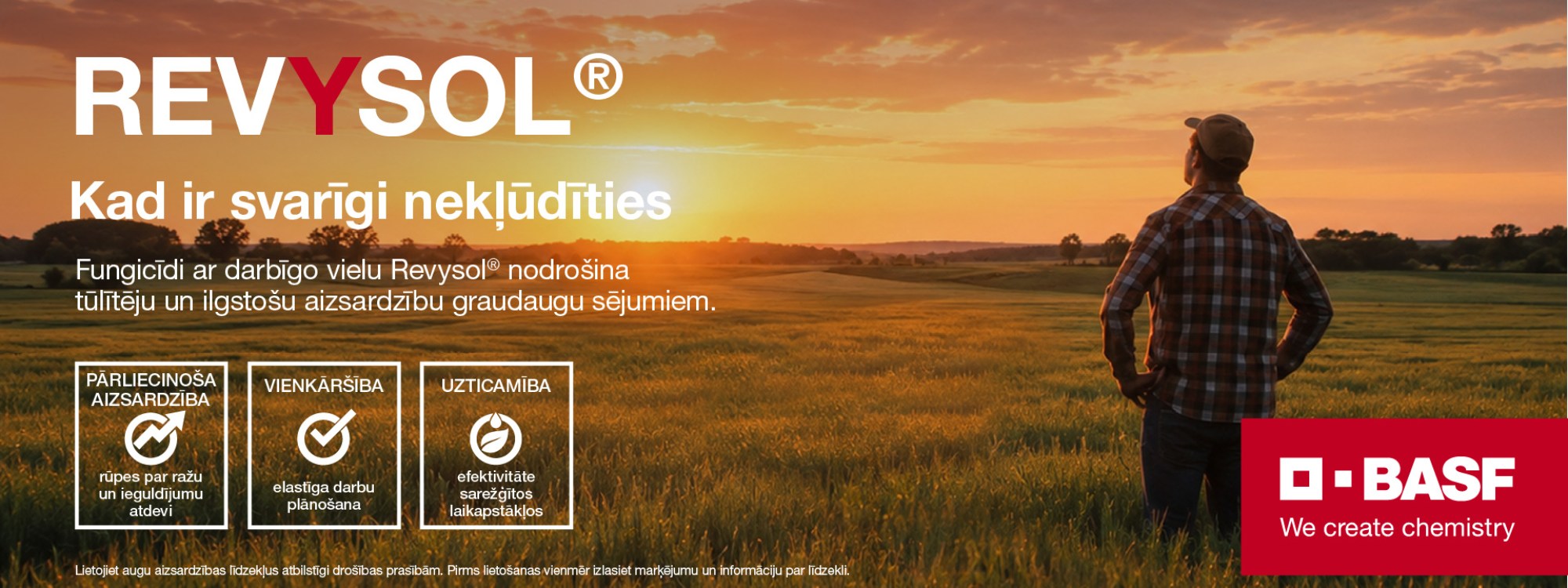 Revysol® – kad ir svarīgi nekļūdīties: karoglapas aizsardzība – lielākā ietekme uz ražu